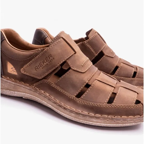 03078-25 Mens Fisherman Sandals Brown