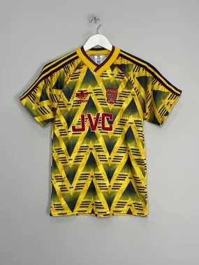 1991/93 ARSENAL AWAY SHIRT (S) ADIDAS