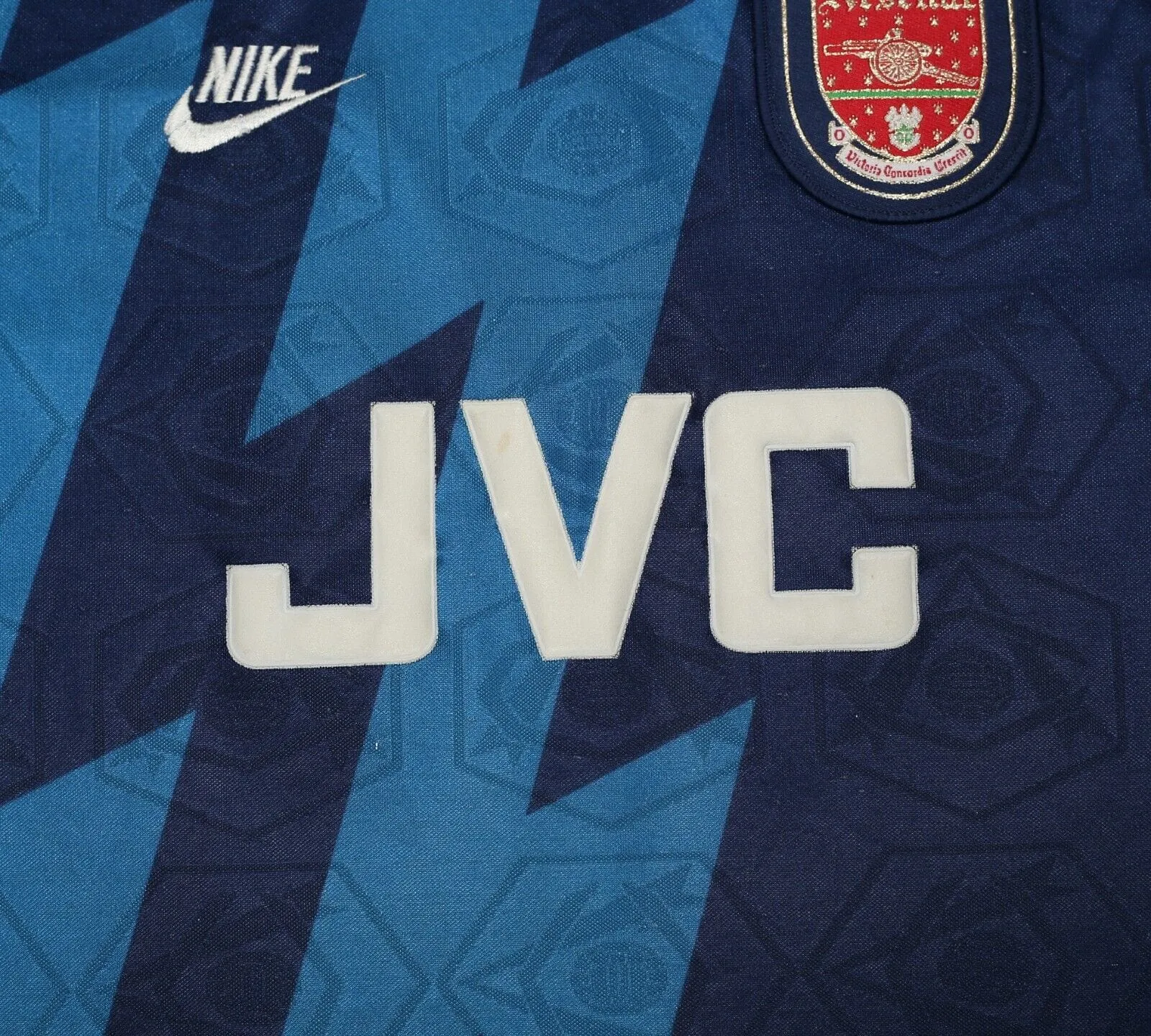 1995/96 ARSENAL Vintage Nike Away Football Shirt Jersey (M)