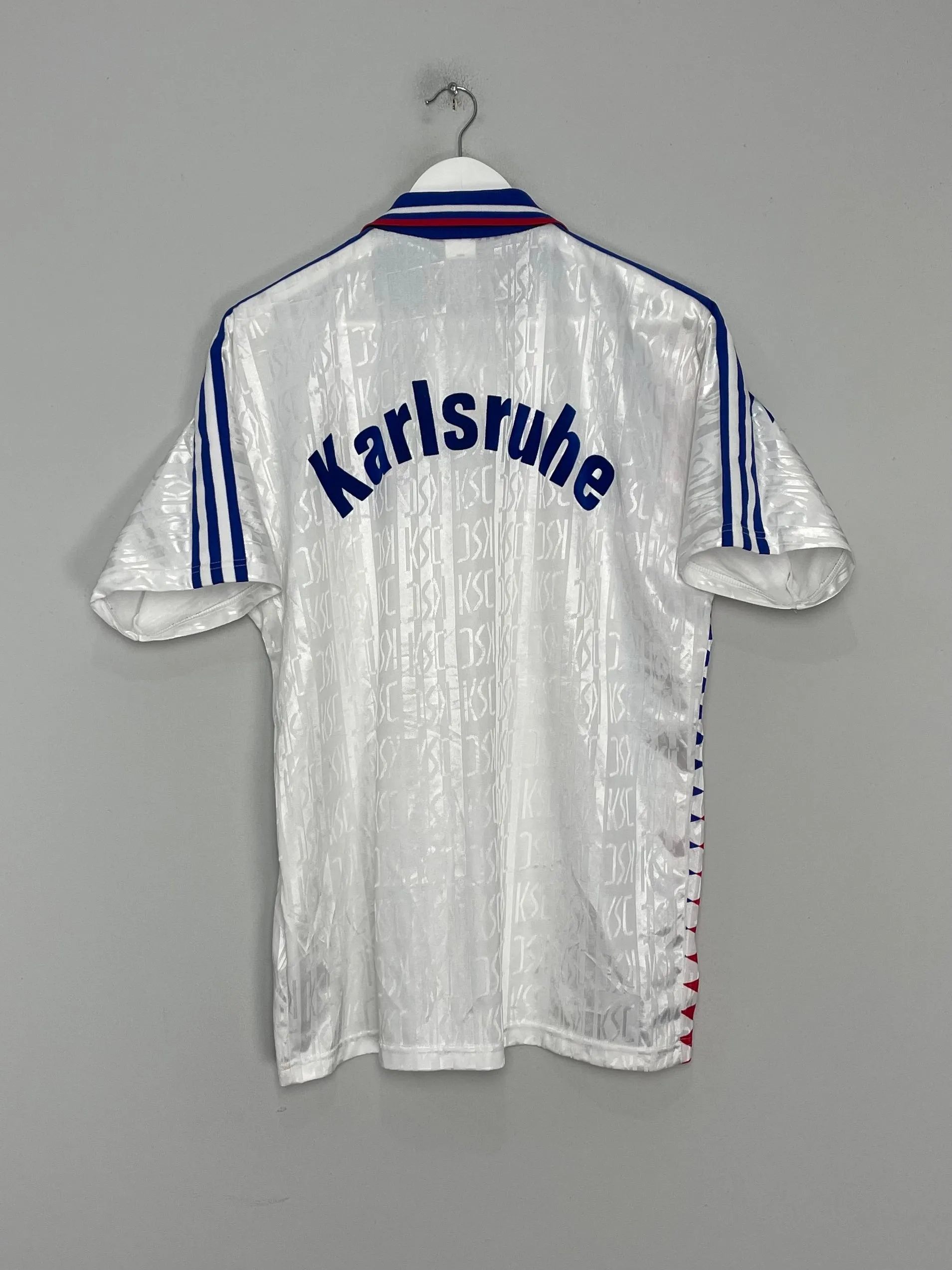 1995/96 KARLSRUHE HOME SHIRT (M) ADIDAS