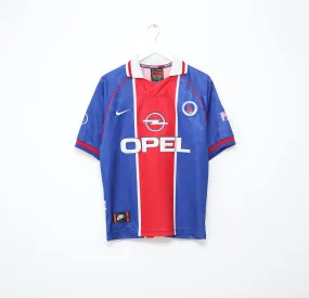 1996/97 PSG Vintage Nike Home Football Shirt Jersey (M) Paris Saint-Germain