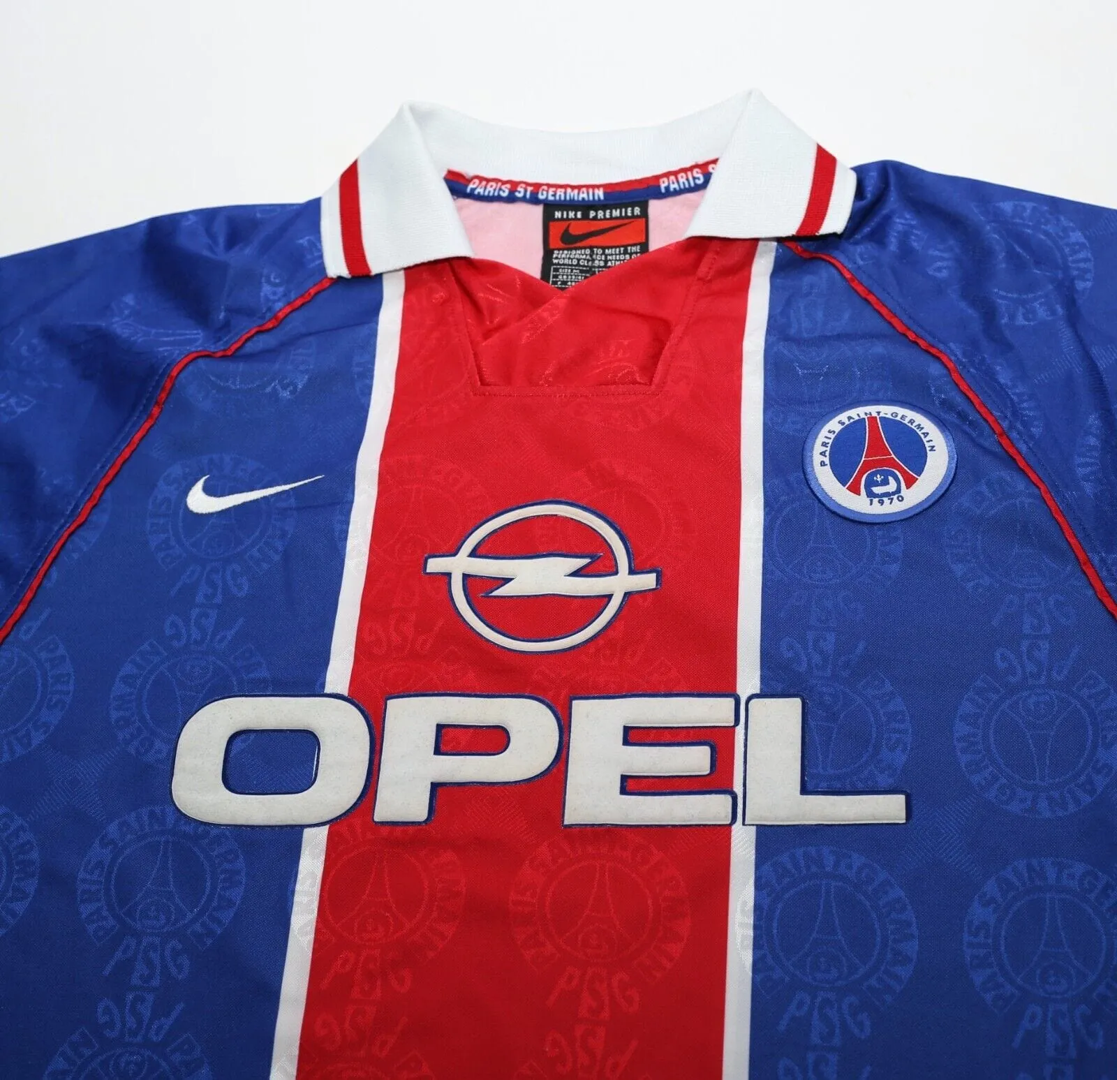 1996/97 PSG Vintage Nike Home Football Shirt Jersey (M) Paris Saint-Germain