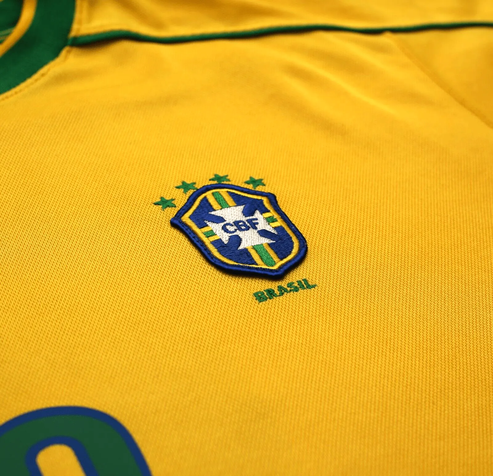 1998/00 RONALDO #9 Brazil Vintage Nike WC 98 Home Football Shirt (XL)