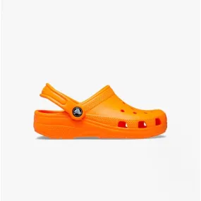 206991-83A CLASSIC Kids Clogs Orange Zing