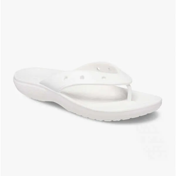 207713-100 CLASSIC Unisex Flip-Flops White