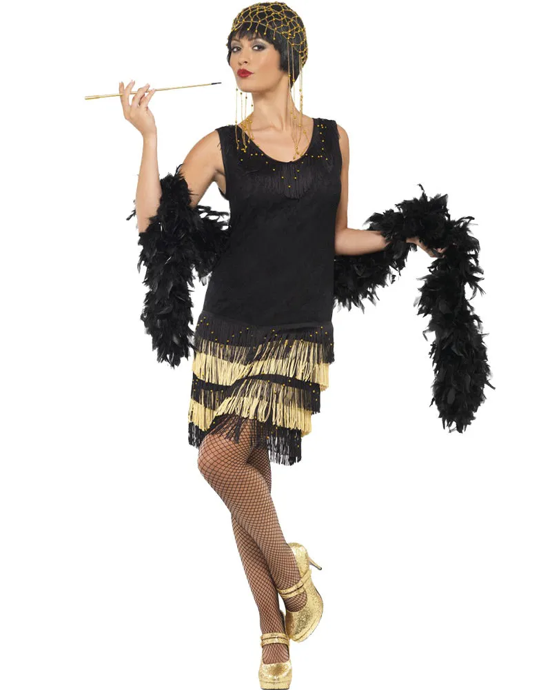 20s Fringed Flapper Womens Costume