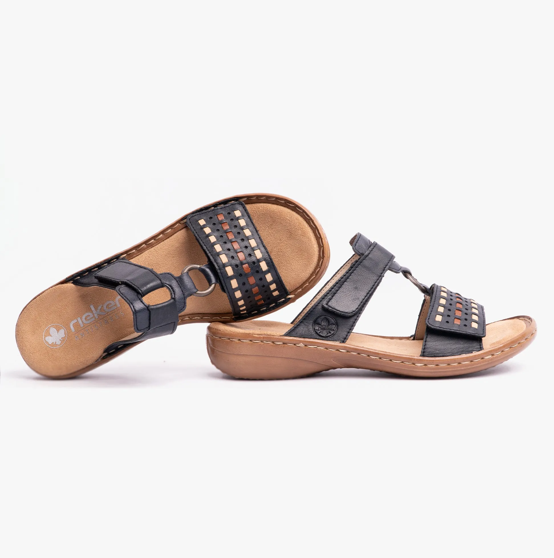 60842-14 Womens Sandals Black