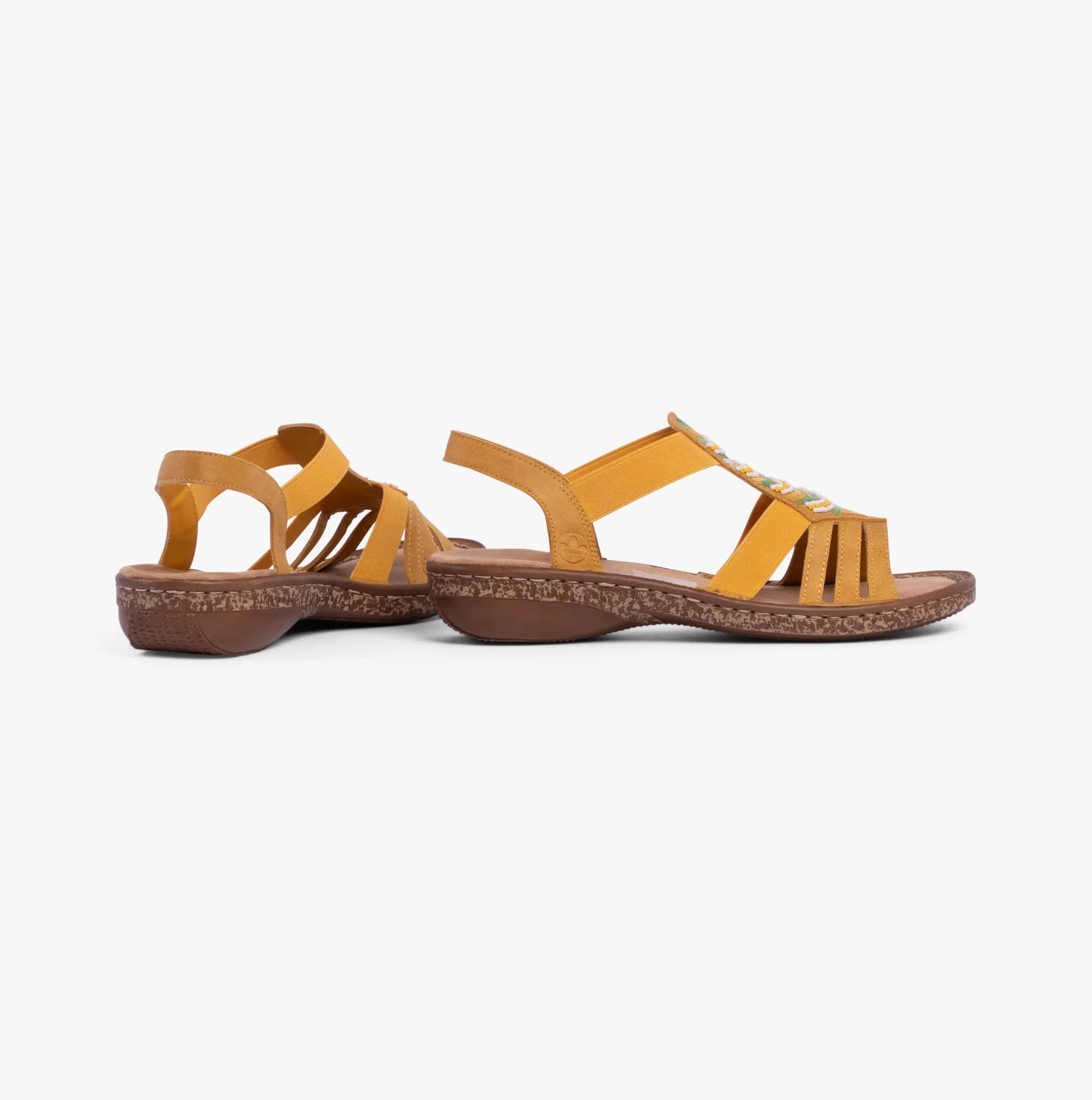 62808-68 Womens Sandals Yellow