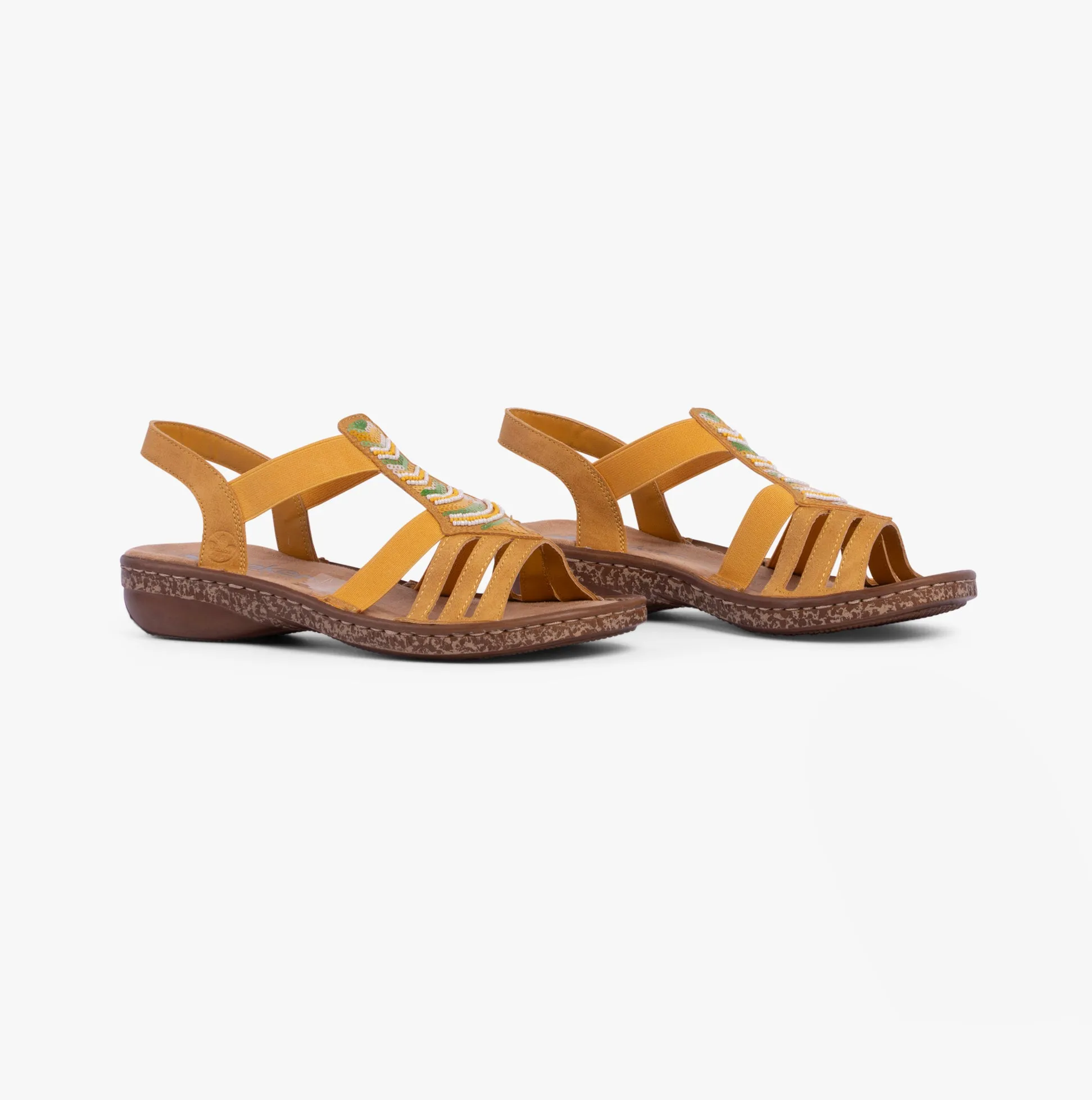 62808-68 Womens Sandals Yellow