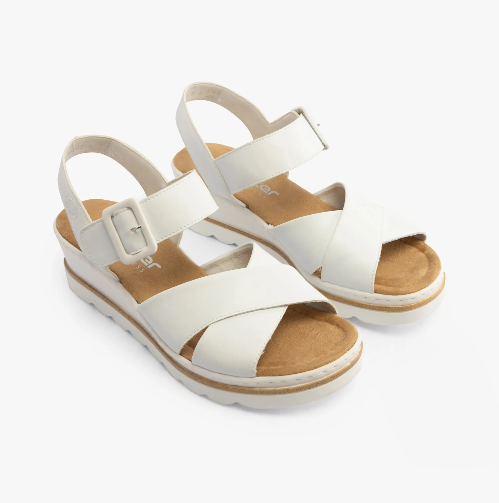 67463-80 Womens Sandals White