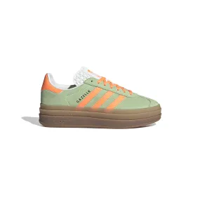 adidas Gazelle Bold Semi Green Spark / Screaming Orange / Core White