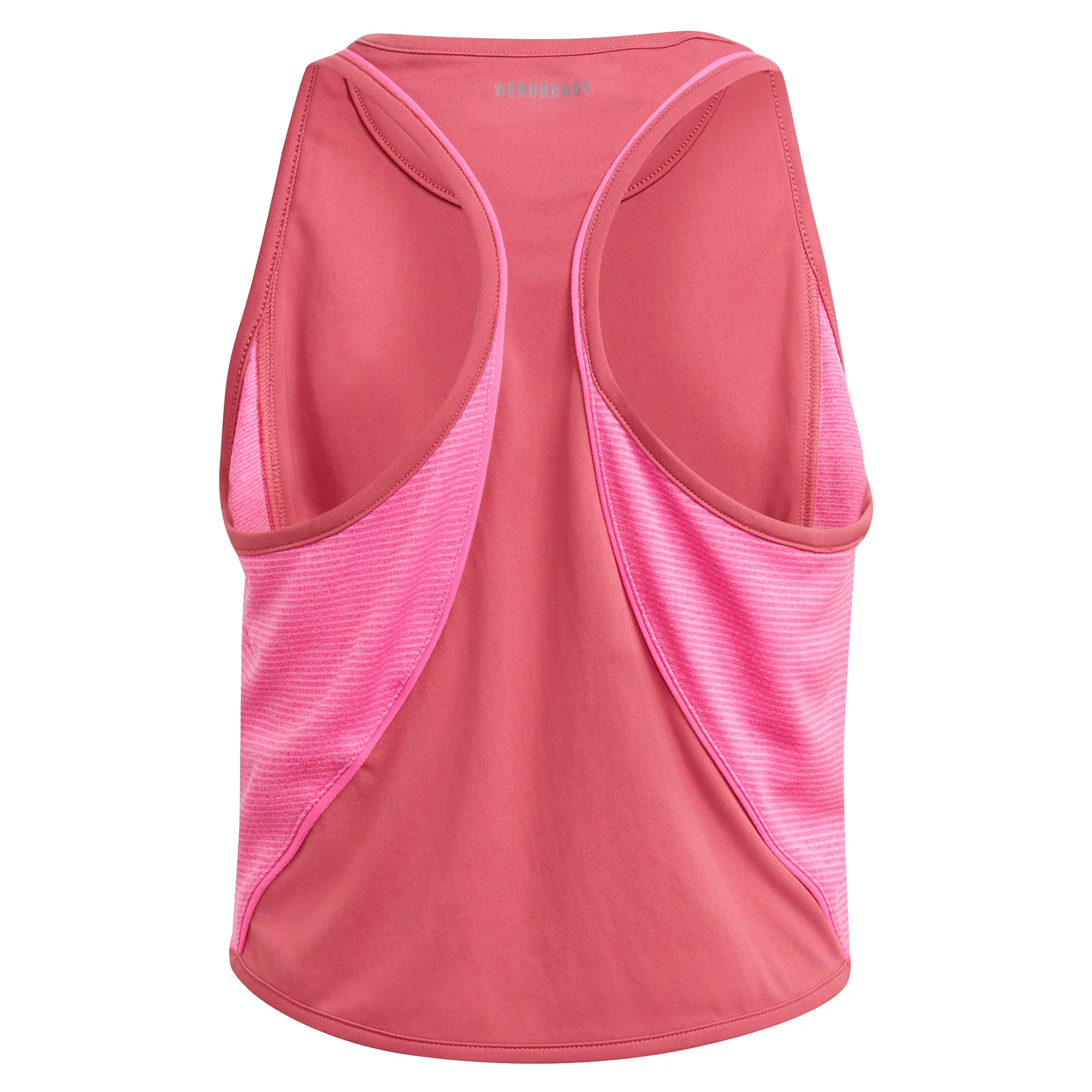 Adidas Girls Pop Up Tank - Wild Pink/Screaming Pink