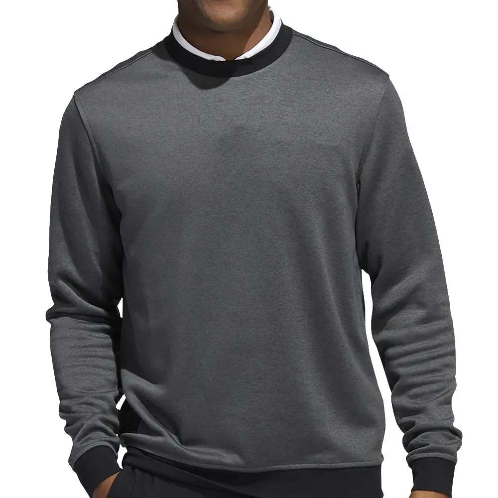 adidas Go-To Crew Neck Pullover - Black/Grey Six