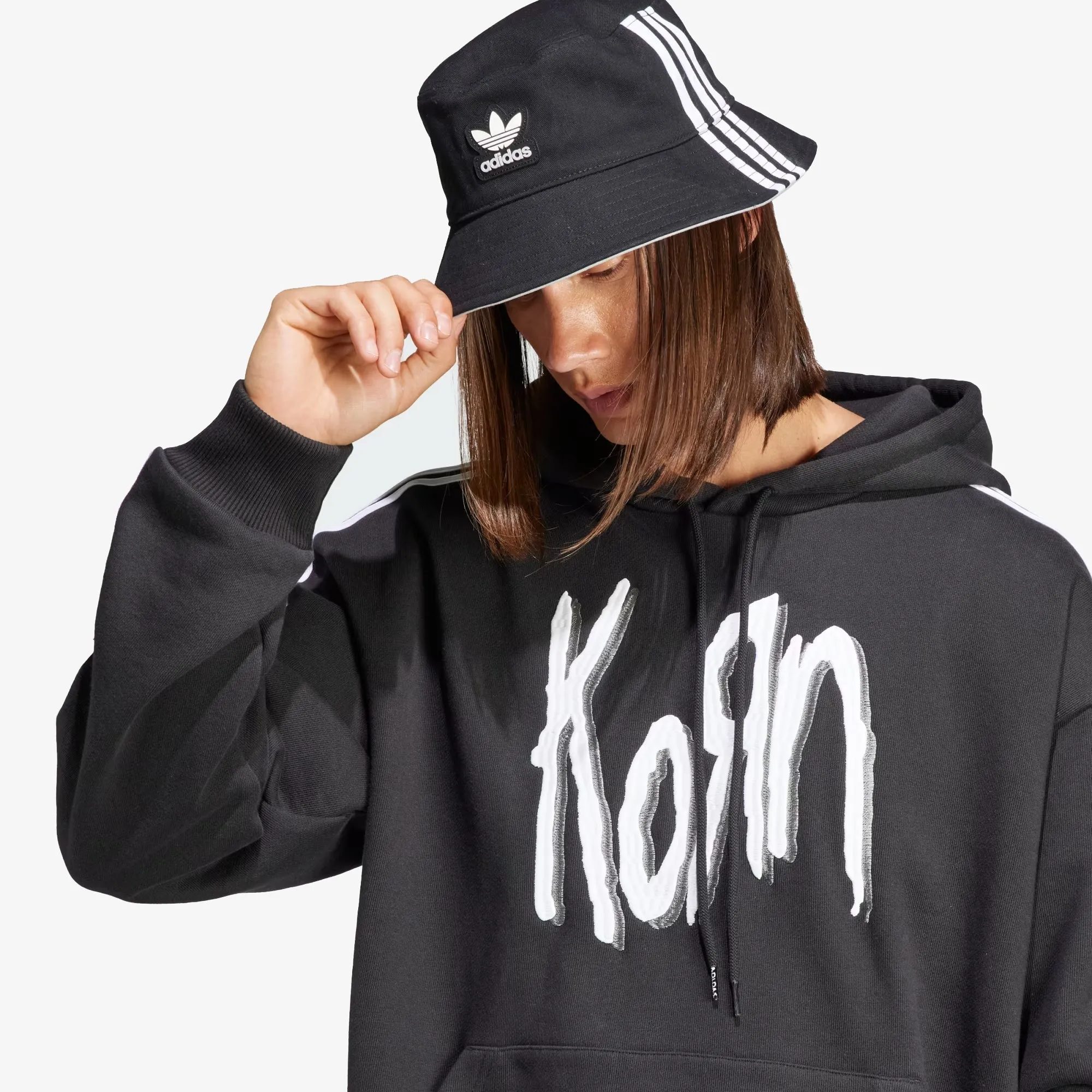 Adidas Originals | KORN HOODIE  { BLACK