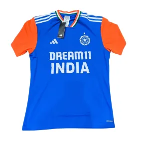 Adidas Uniform, India T20 World Cup Adidas Cricket Uniform Blue Genuine Adidas Shirt