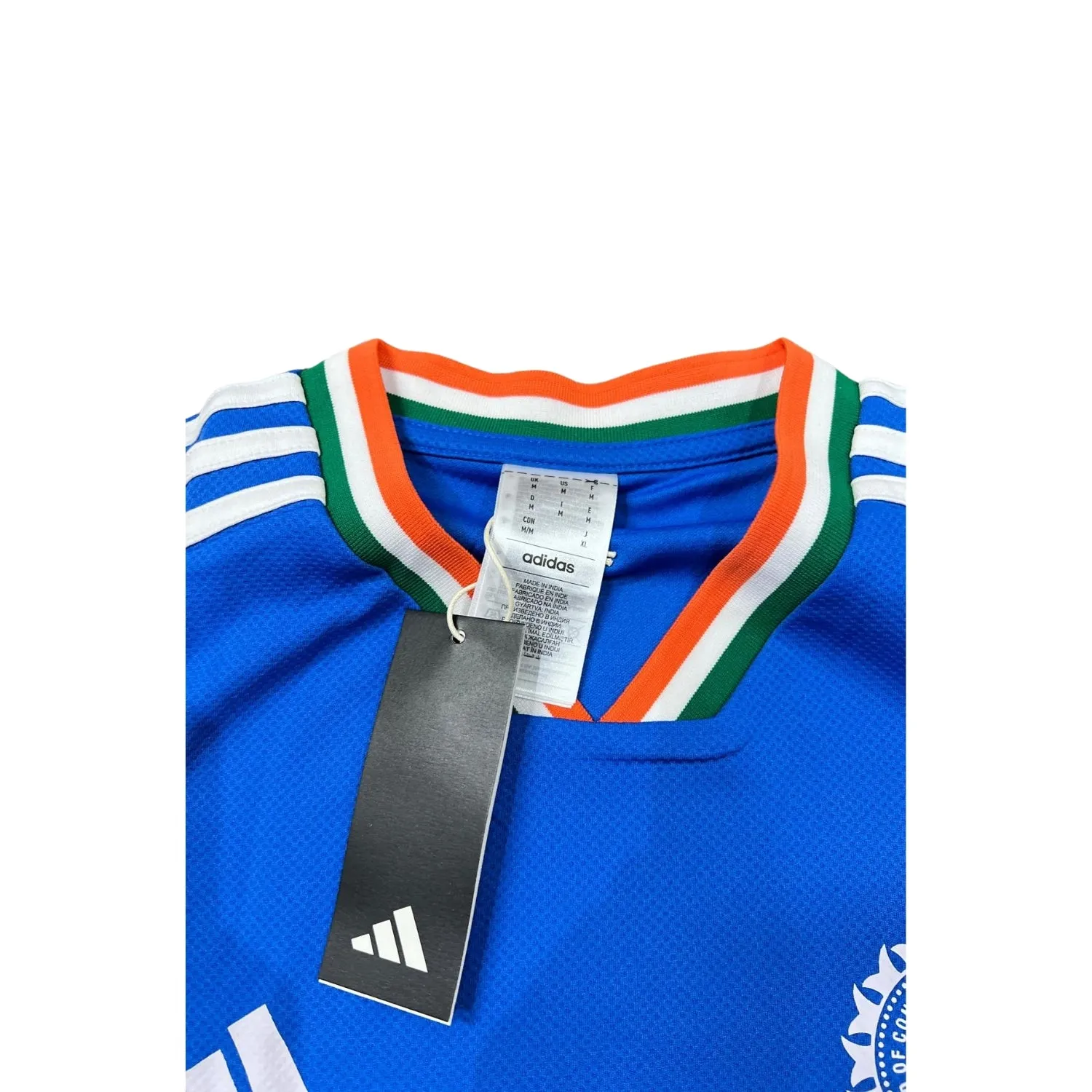 Adidas Uniform, India T20 World Cup Adidas Cricket Uniform Blue Genuine Adidas Shirt