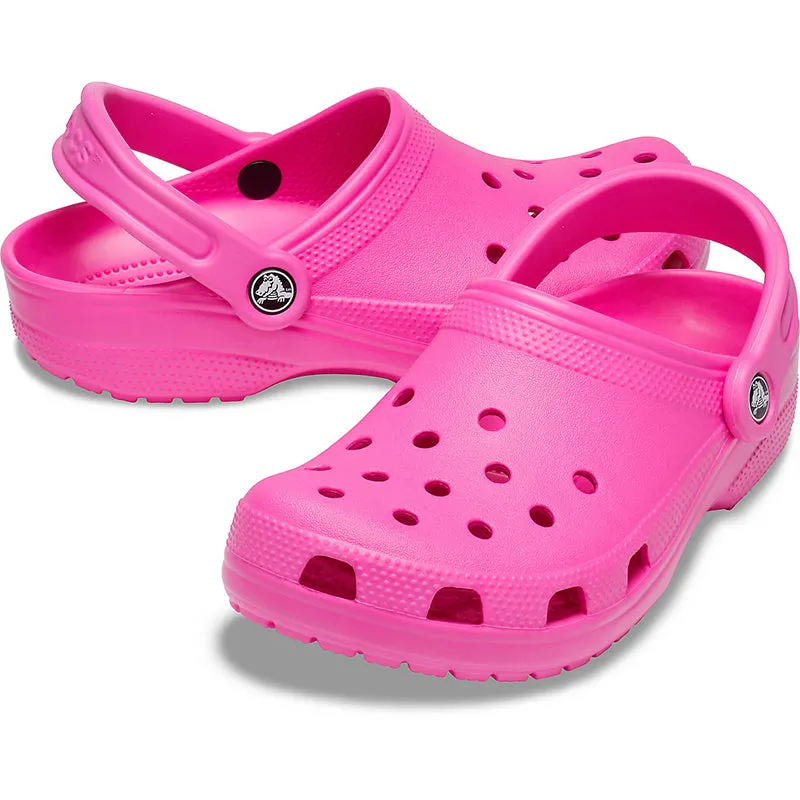 Adult Classic Clog in Electric Pink