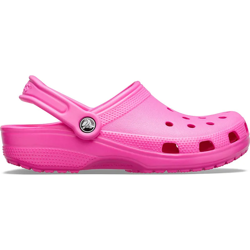 Adult Classic Clog in Electric Pink