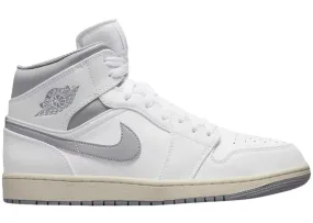 AIR JORDAN 1 MID NEUTRAL GREY (GS)