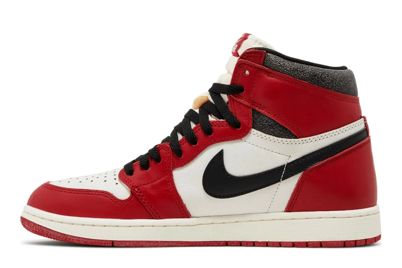 Air Jordan 1 Retro High OG Chicago Lost & Found - Iconic Vintage Style Sneaker