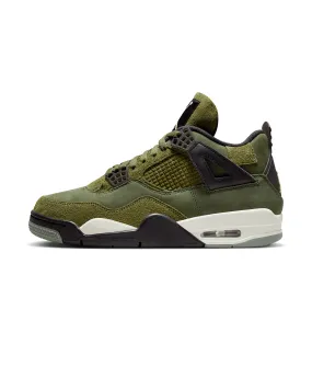 Air Jordan 4 Retro Se Craft - Medium Olive / Pale Vanilla-Cargo Khaki