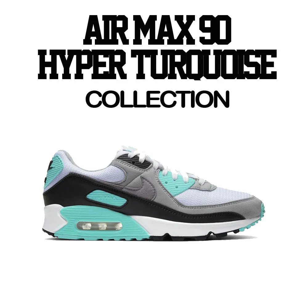 Air Max 90 Turquoise Shirt - Stitched - Mint