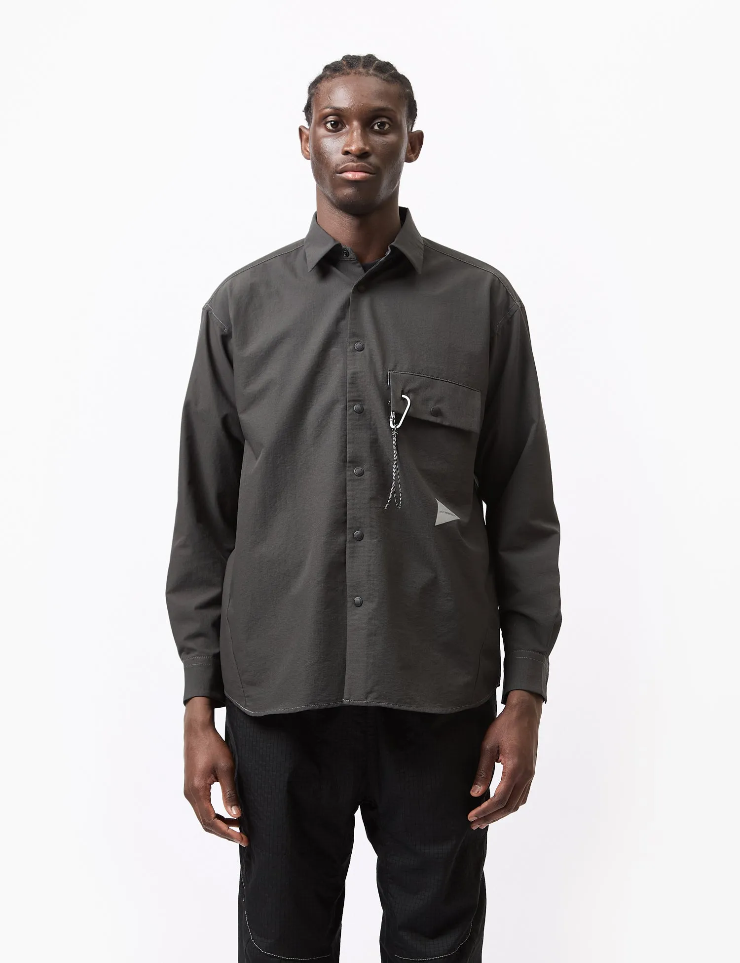 and Wander Dry Breathable Shirt - Charcoal Grey