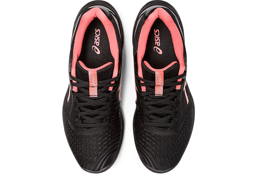 Asics Netburner Ballistic FF 3 Womens Black/Papaya