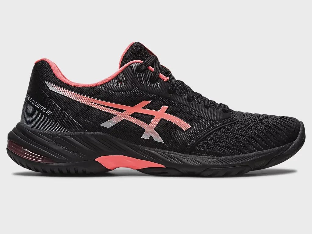 Asics Netburner Ballistic FF 3 Womens Black/Papaya