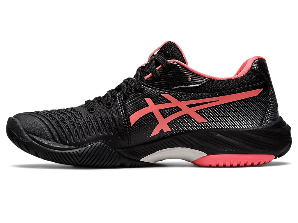 Asics Netburner Ballistic FF 3 Womens Black/Papaya