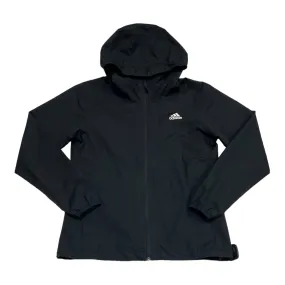 Athletic Jacket By Adidas In Black, Size: S