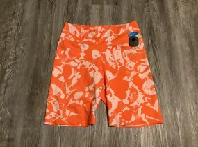 Athletic Shorts By Nike Apparel In Orange, Size: M