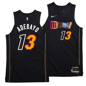 Bam Adebayo Nike Miami HEAT Mashup Youth Swingman Jersey - Player's Choice