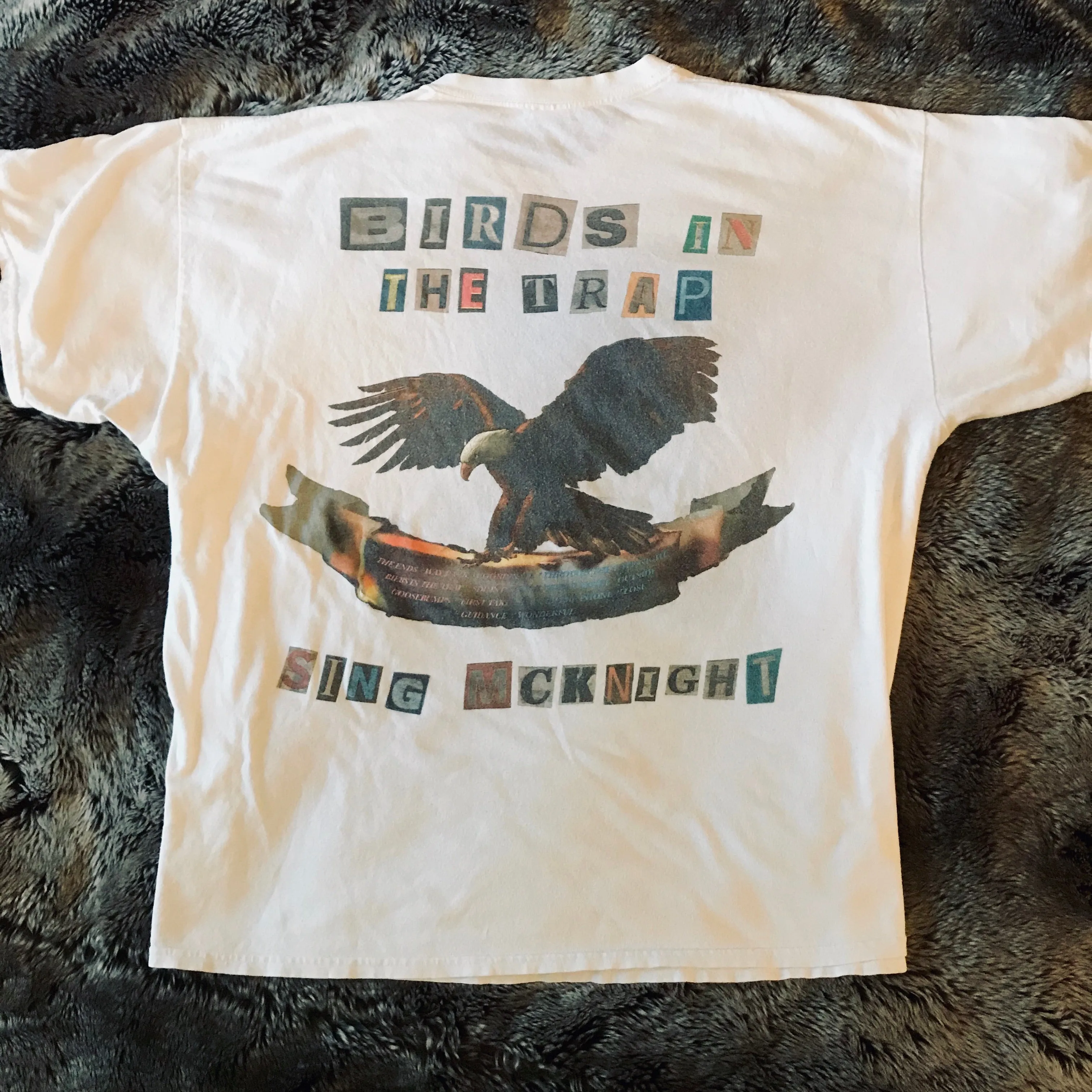 Birds Album Drop Tee (White)