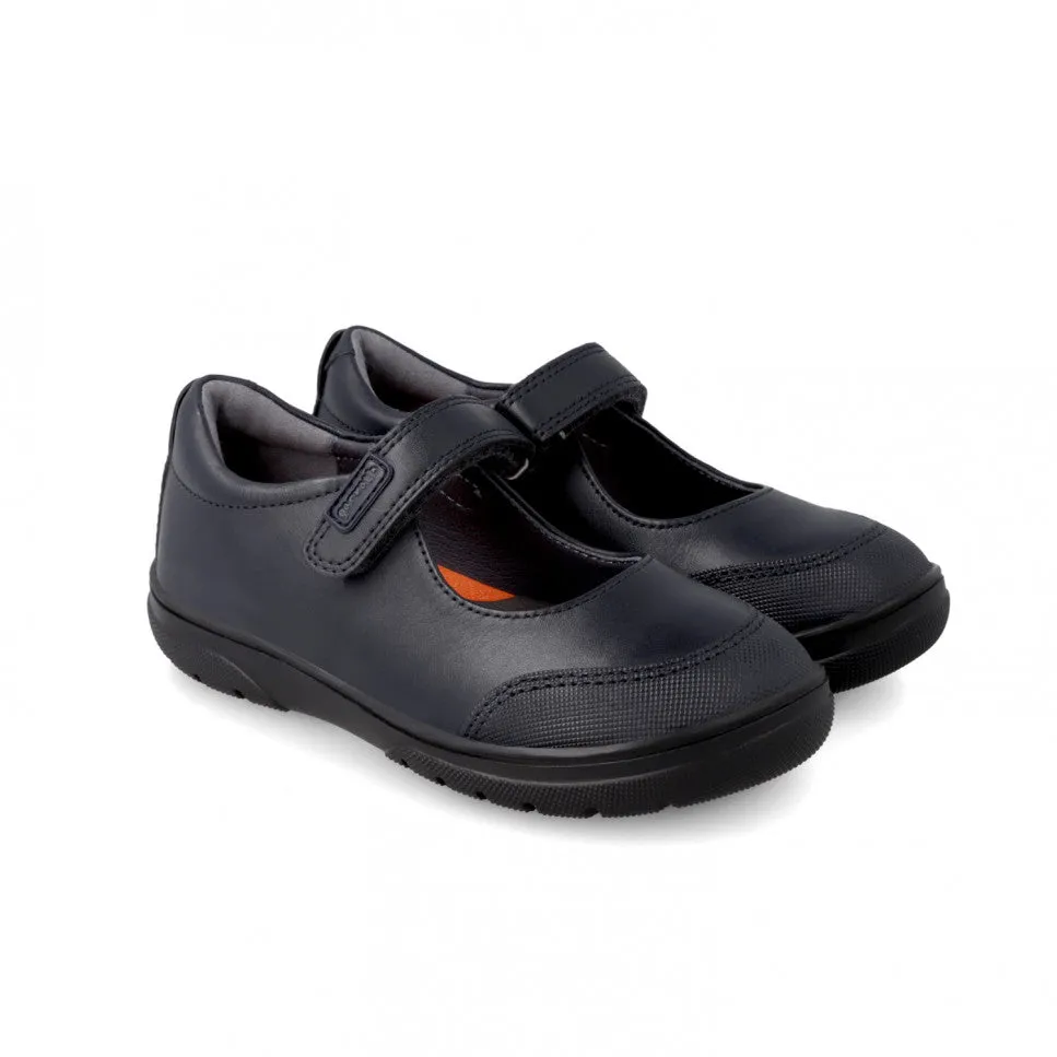 Black mary jane with reinforced toe area (211700-A)