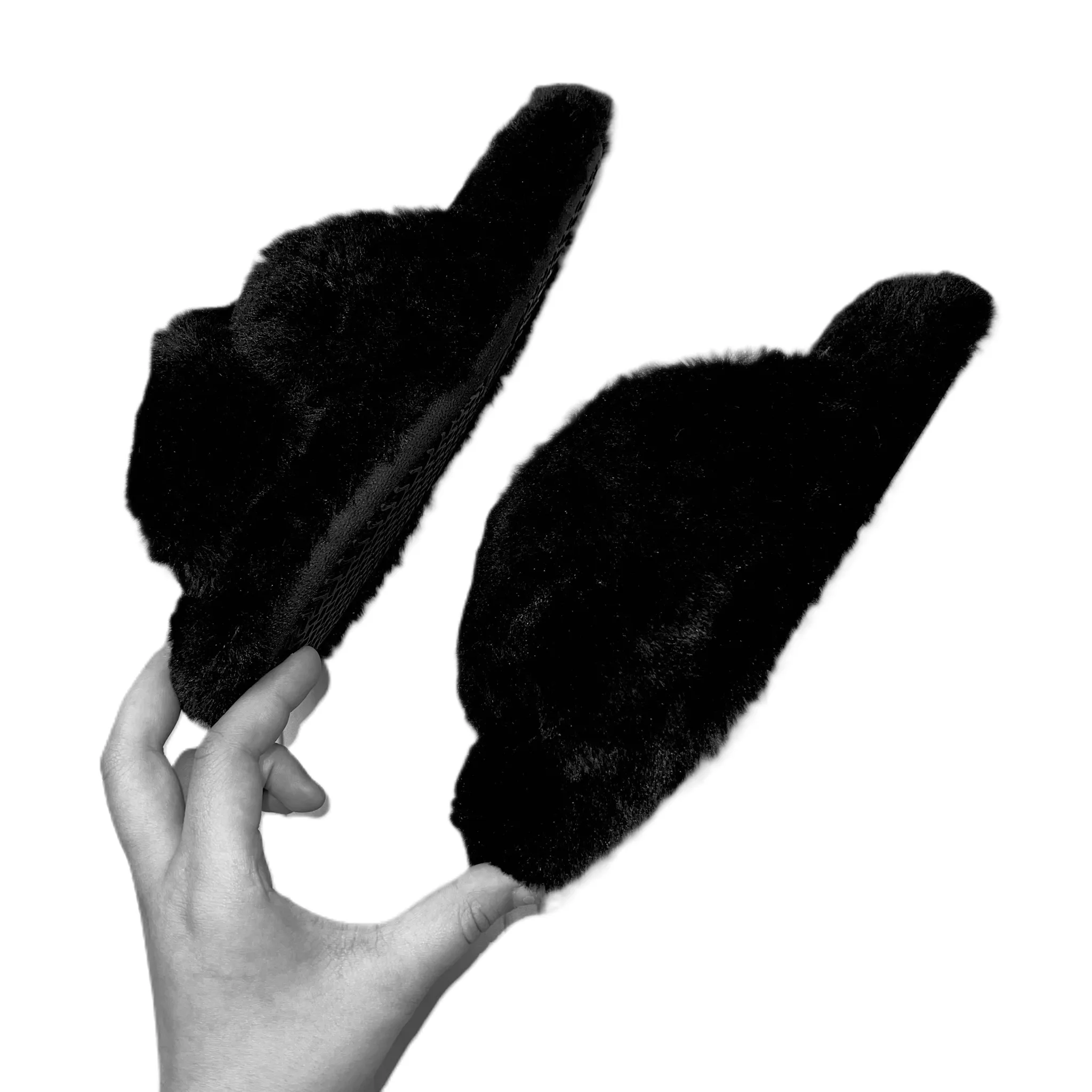 Black Slippers By Steve Madden, Size: 8