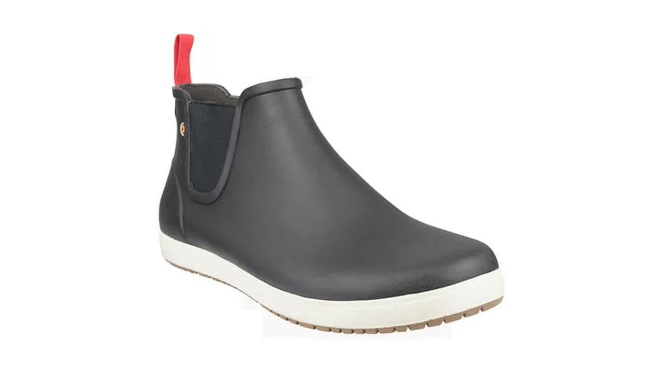 Black Mens Kicker Chelsea Rain Boot by Bogs