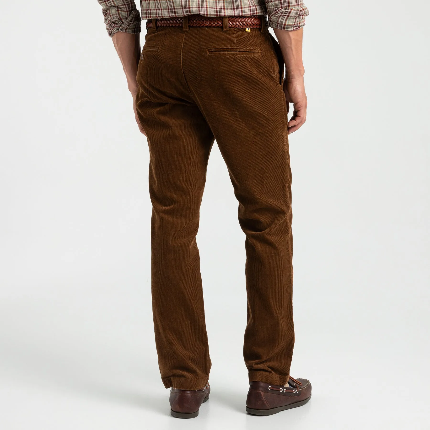 Bradbury Wide-Wale Corduroy Chino - Dark Tobacco