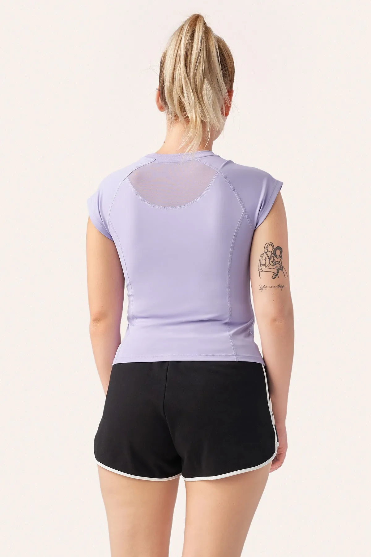 Breathe Easy Running Short Sleeve Top