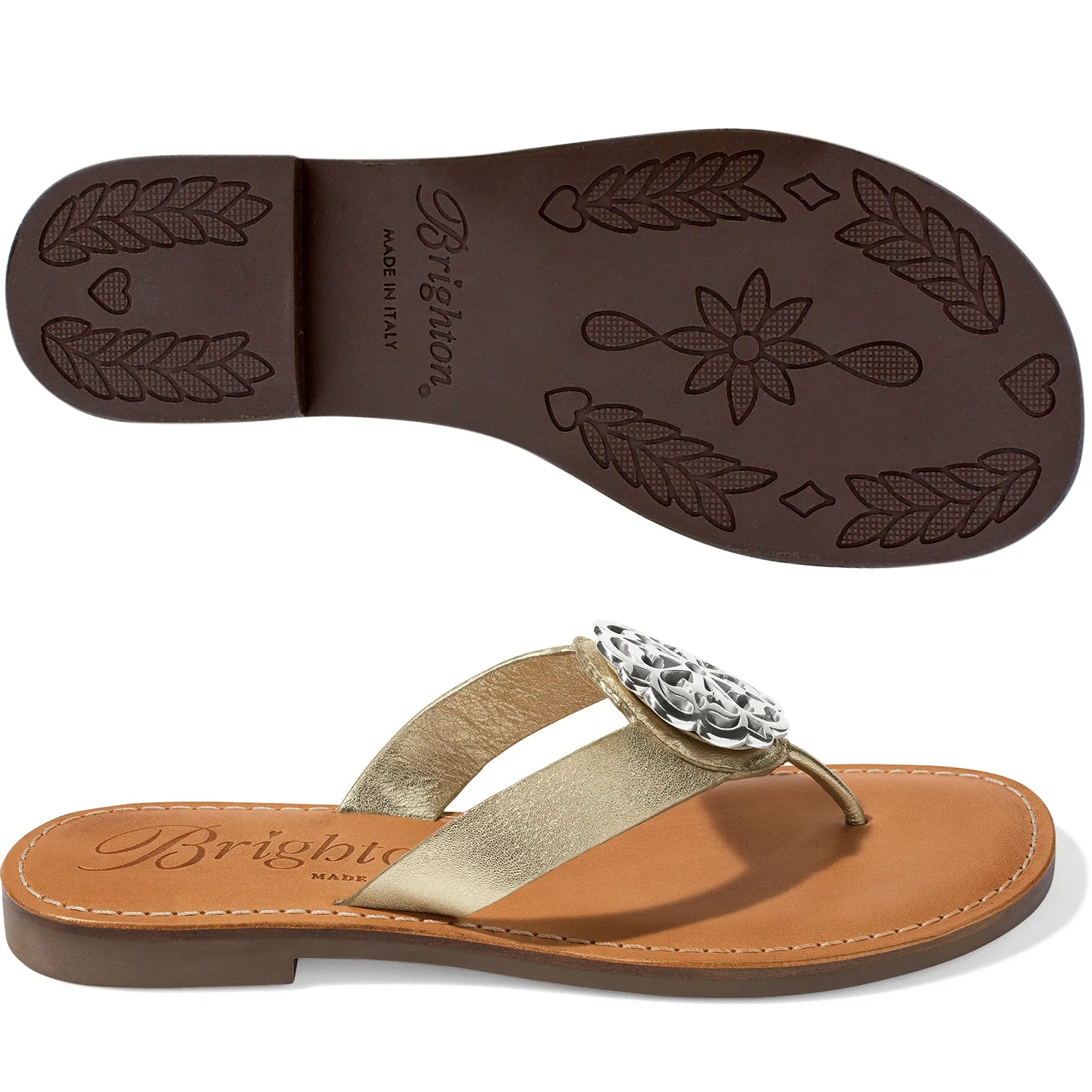 Brighton Alice Sandals - Gold