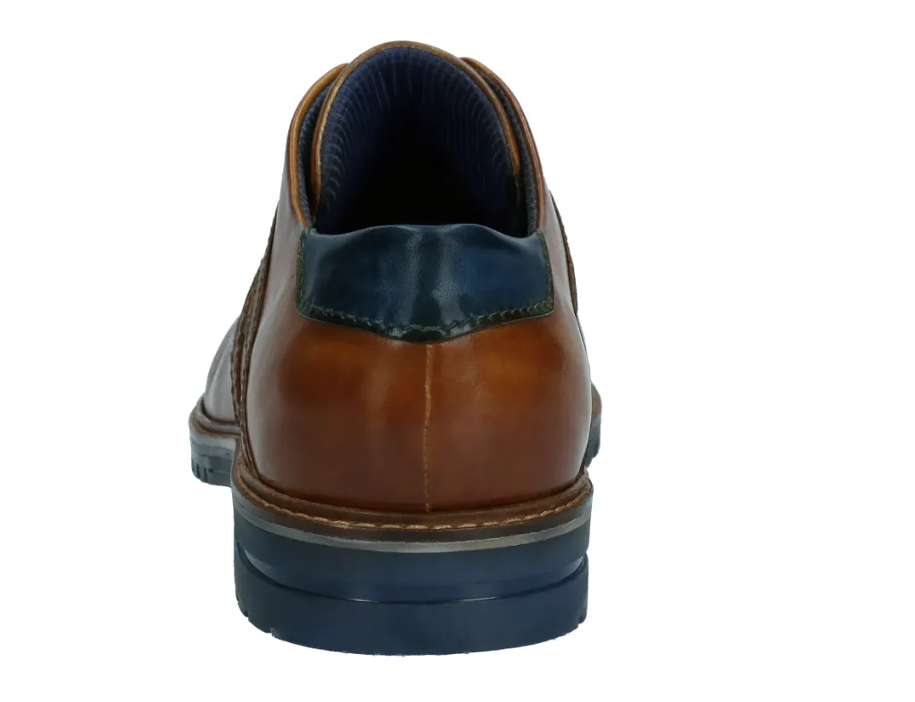 Bugatti - Canto Lace-up Cognac Shoe