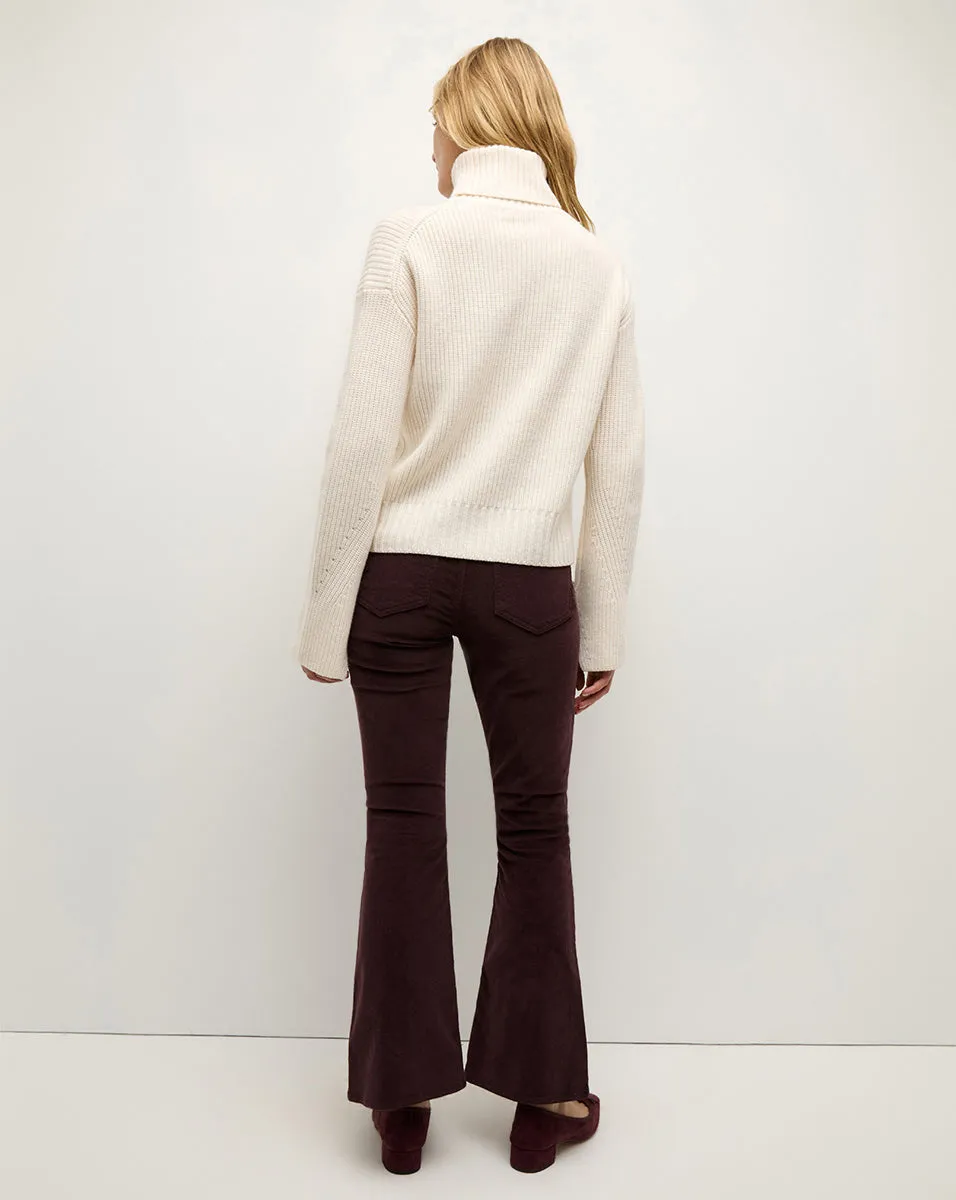 Carson Corduroy Kick-Flare Pant