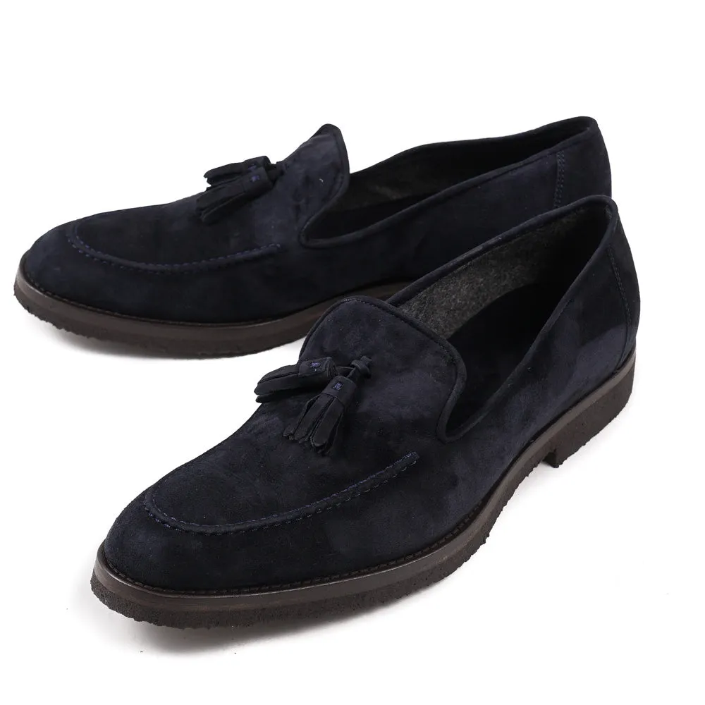 Cesare Attolini Cashmere Calf Tassel Loafer