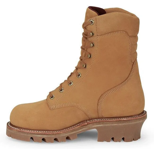 Chippewa Men's Super Dna 9" WP Steel Toe Work Boot -Wheat- 59417