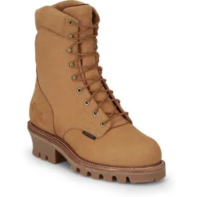 Chippewa Men's Super Dna 9" WP Steel Toe Work Boot -Wheat- 59417