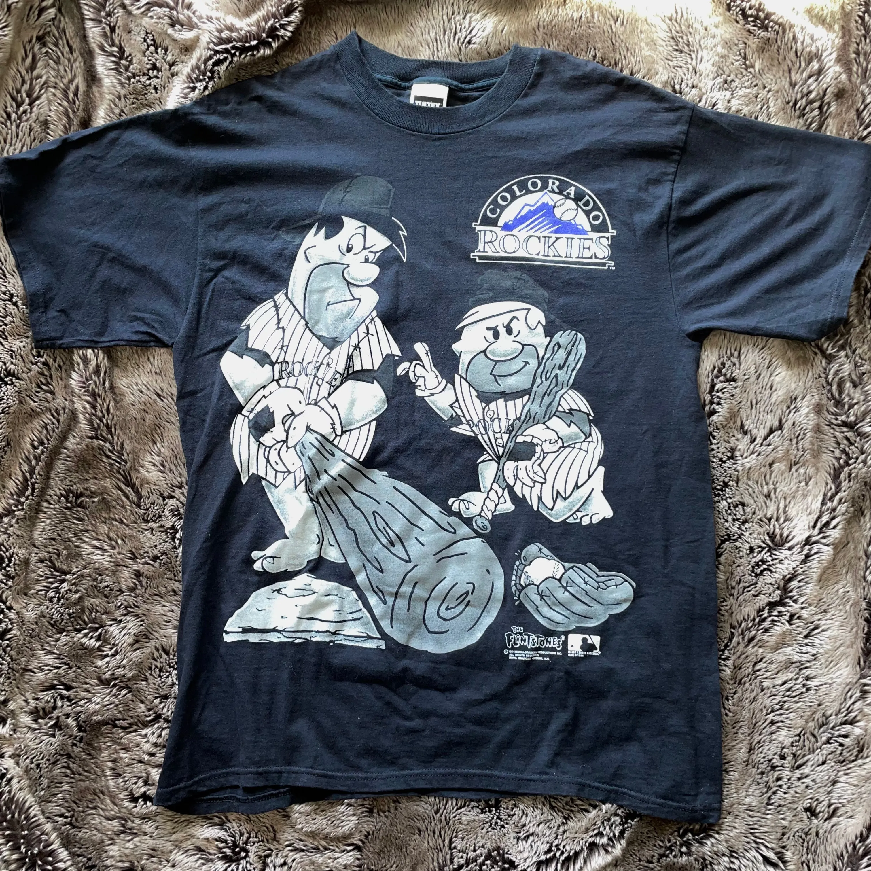 Colorado Rockies 1994 Flintstones Tee