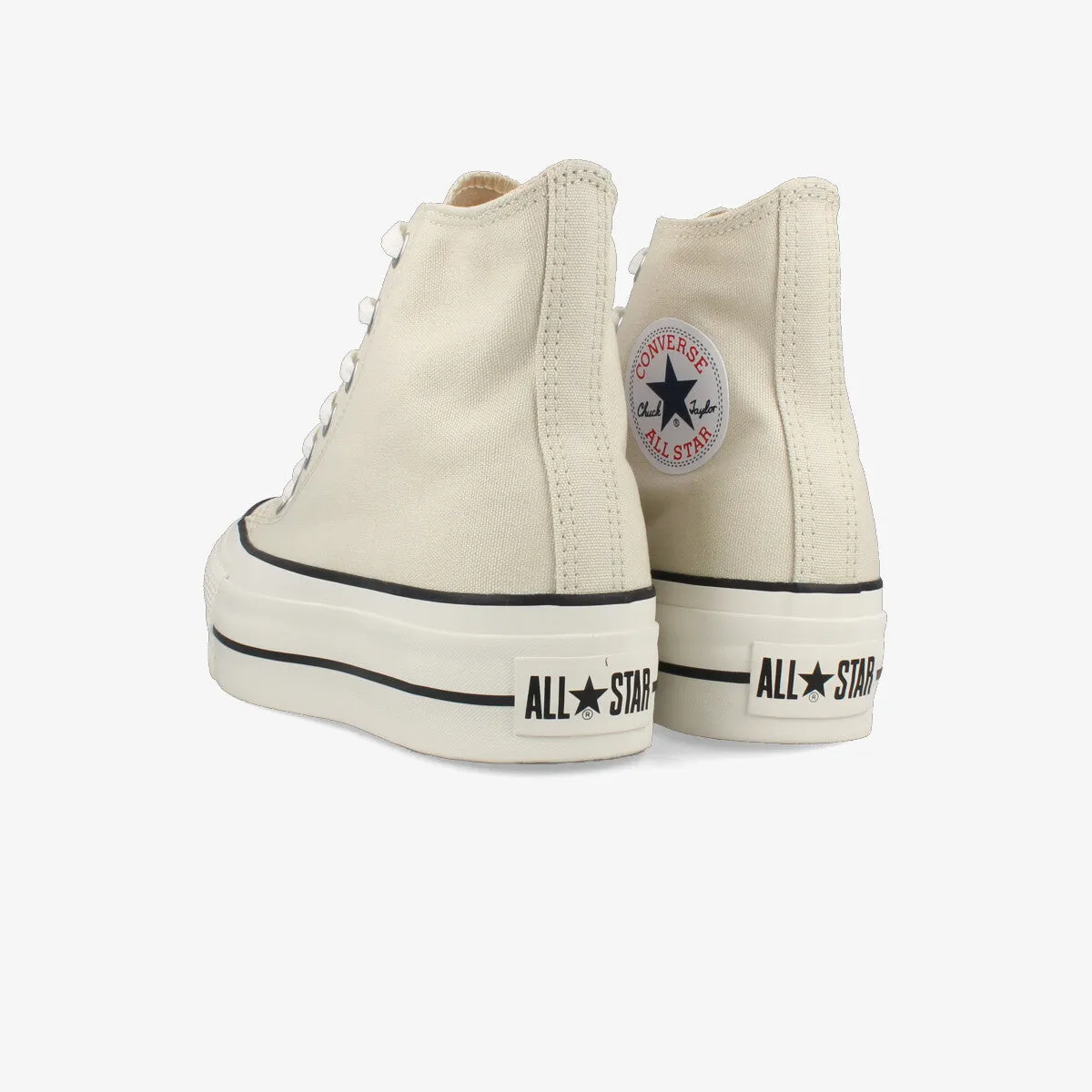 CONVERSE ALL STAR (R) LIFTED HI MILK WHITE