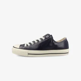 CONVERSE ALL STAR (R) OLIVE GREEN LEATHER OX DEEP SEA