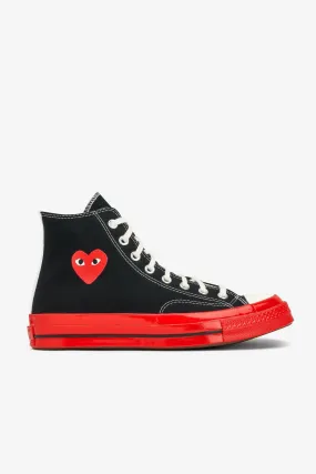 Converse Chuck Taylor All Star '70 Hi Red Sole