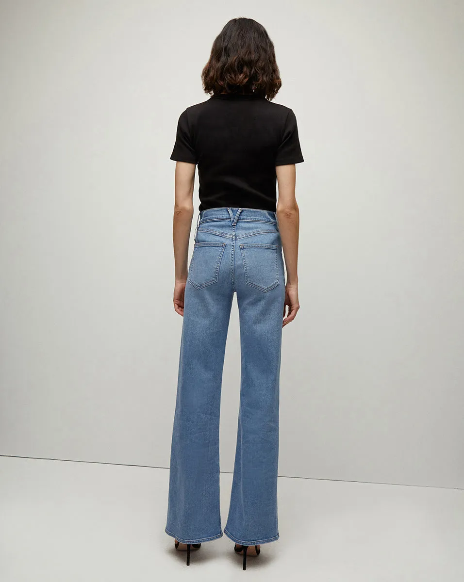 Crosbie Patch Pocket Wide-Leg Jean